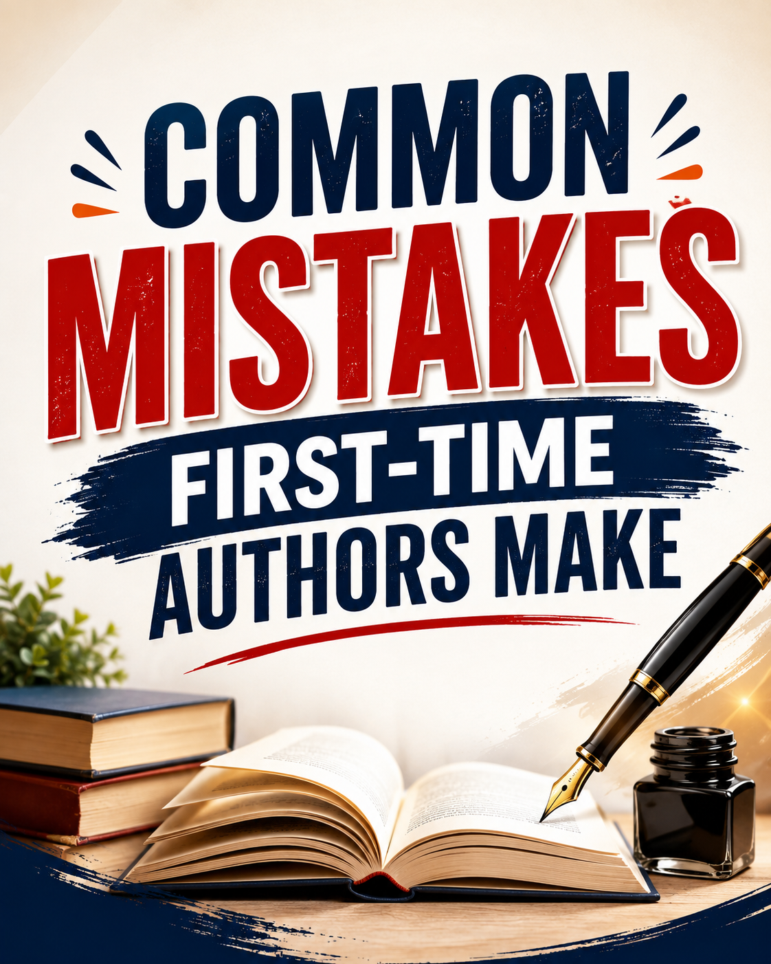 Common Mistakes First Time Authors Make