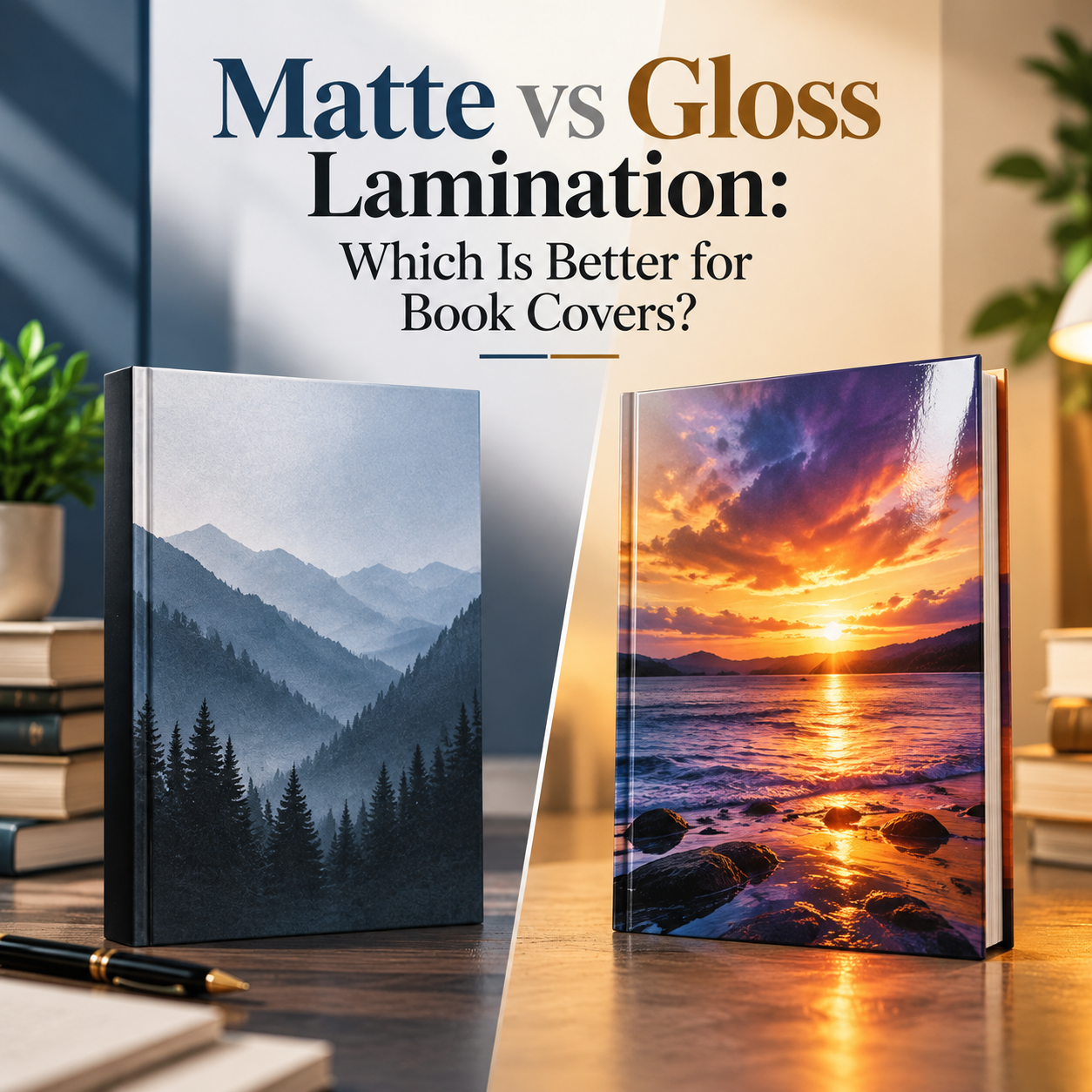 Matte vs Gloss Lamination: Which Is Better for Book Covers?